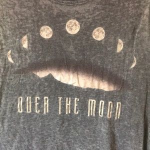 Over the moon 🌖🌒🌙 sleeveless burnout top